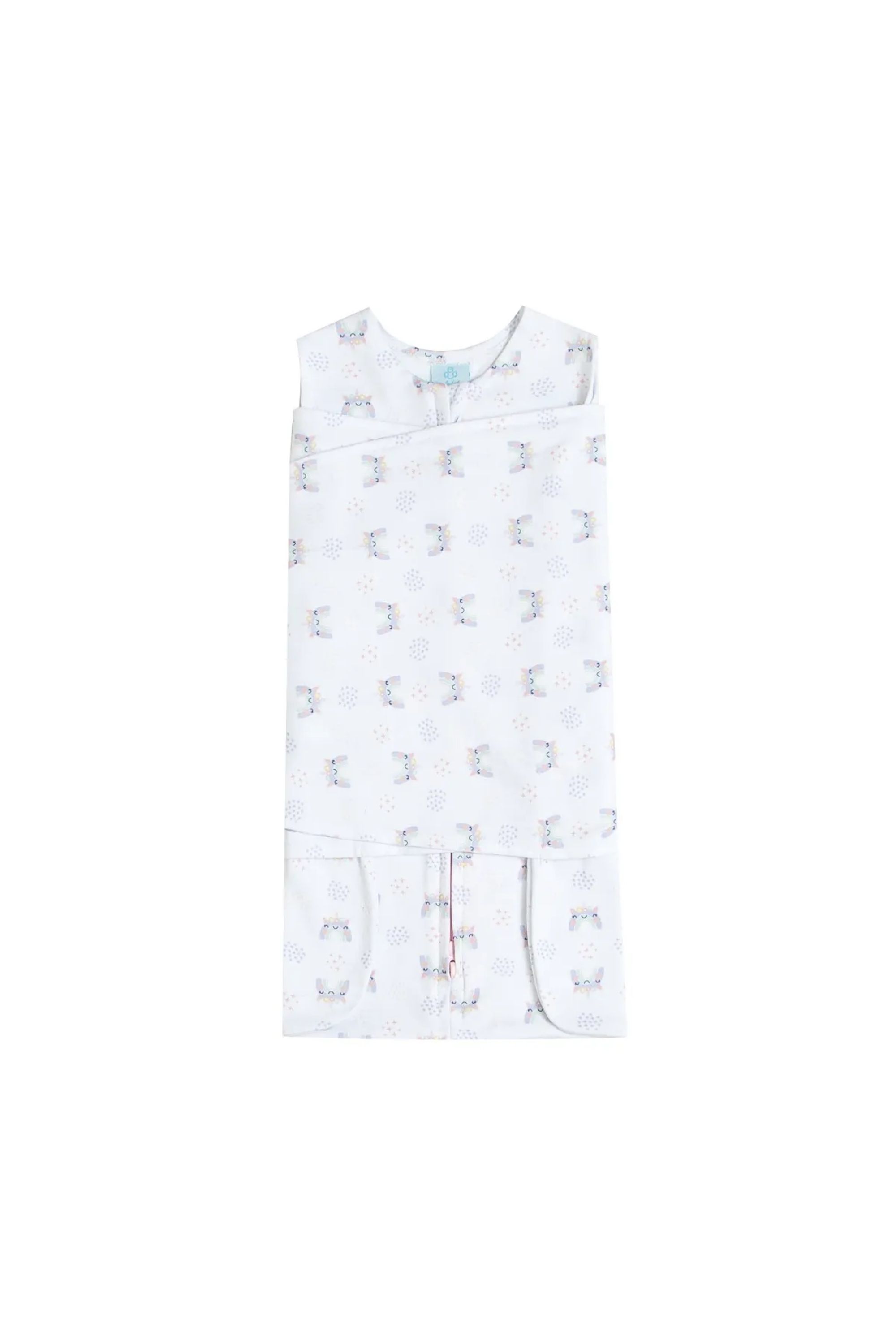 Saco de Dormir Swaddle em Algodão Egípcio Unicórnio Um Balalum